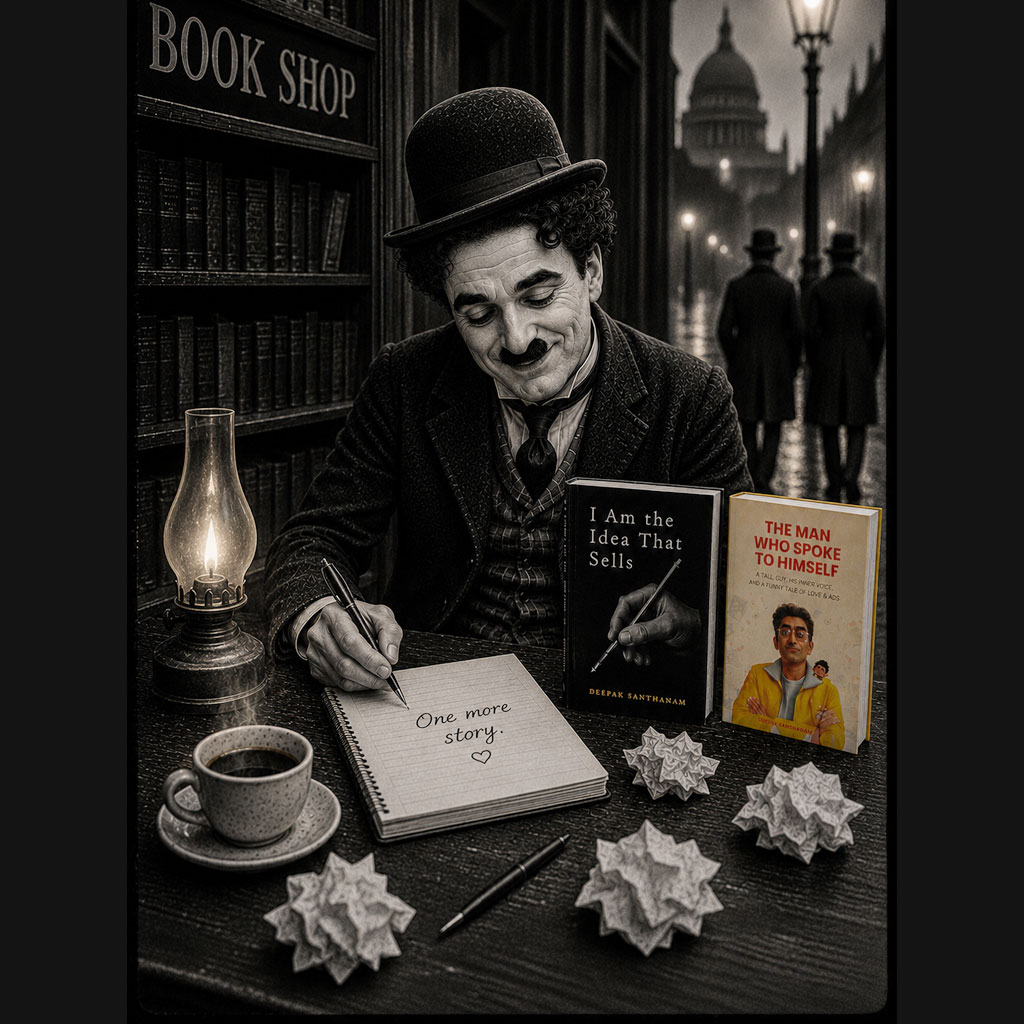 What If Charlie Chaplin Discovered My Books?